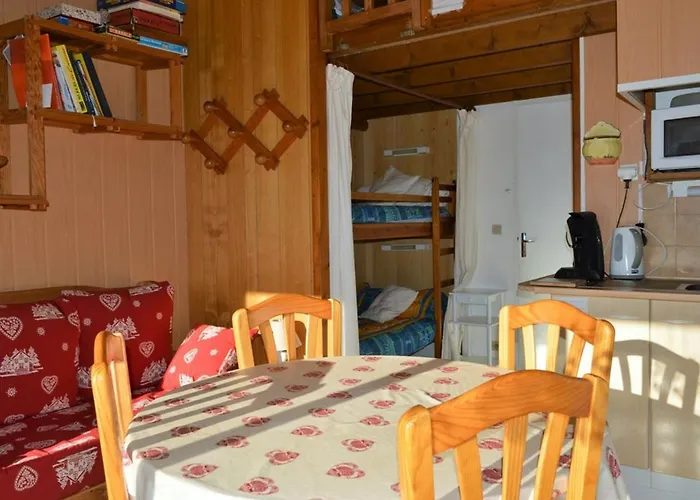 2 Pieces Pour 4 Pers Pres Des Pistes, Terrasse Sud - Fr-1-592-23 Σαλέ